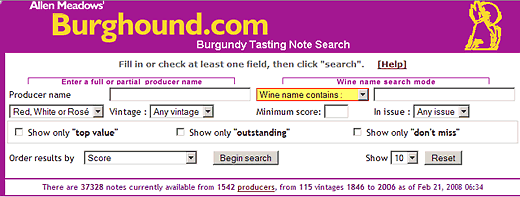 Search form